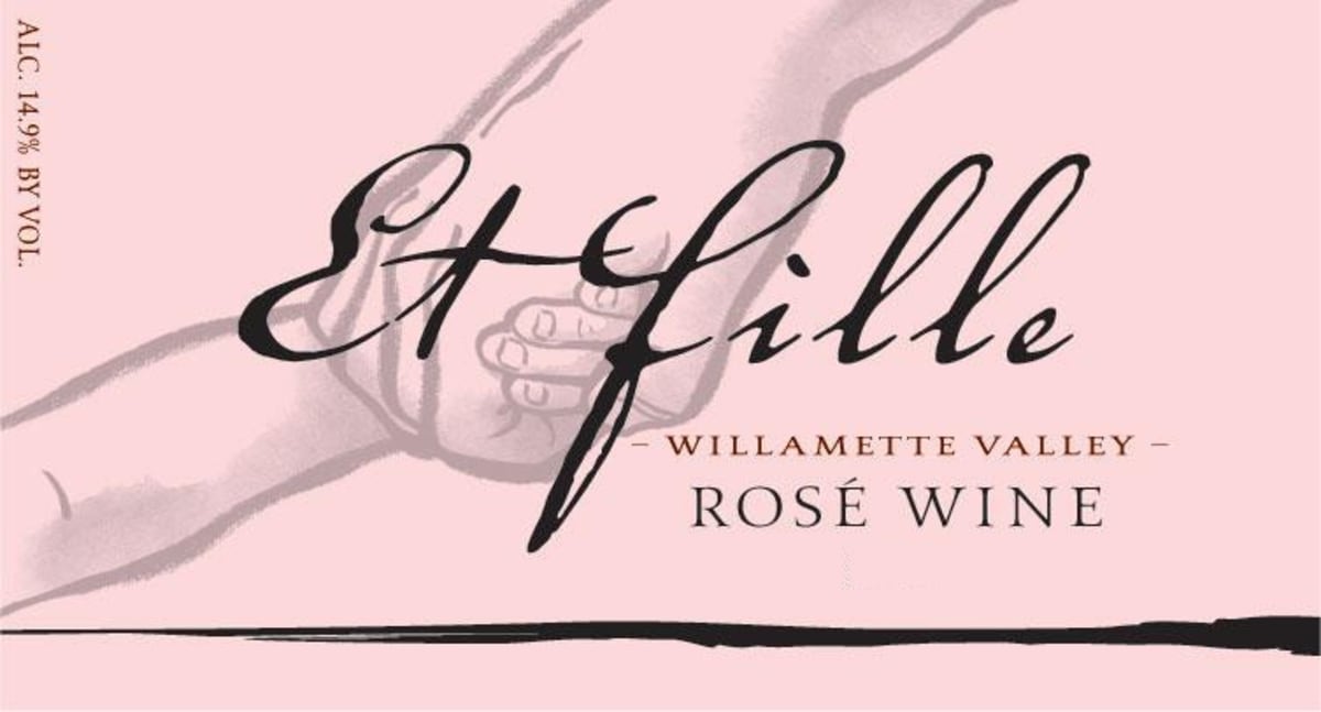 Et Fille Willamette Valley Pinot Noir 2012 Front Label