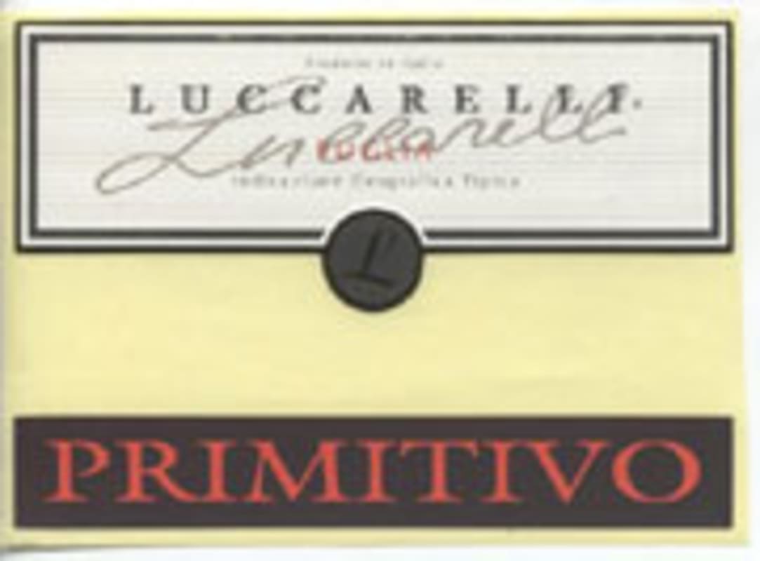 Feudi Di San Marzano Primitivo Luccarelli 2004 Front Label