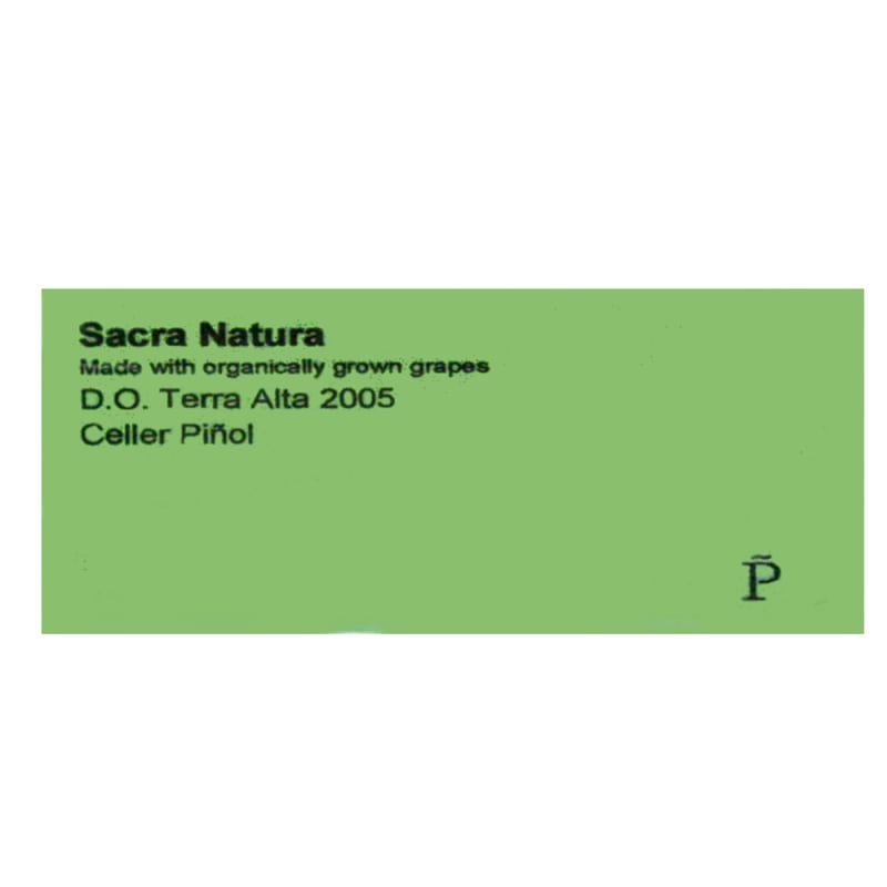 Pinol Sa Natura 2005 Front Label
