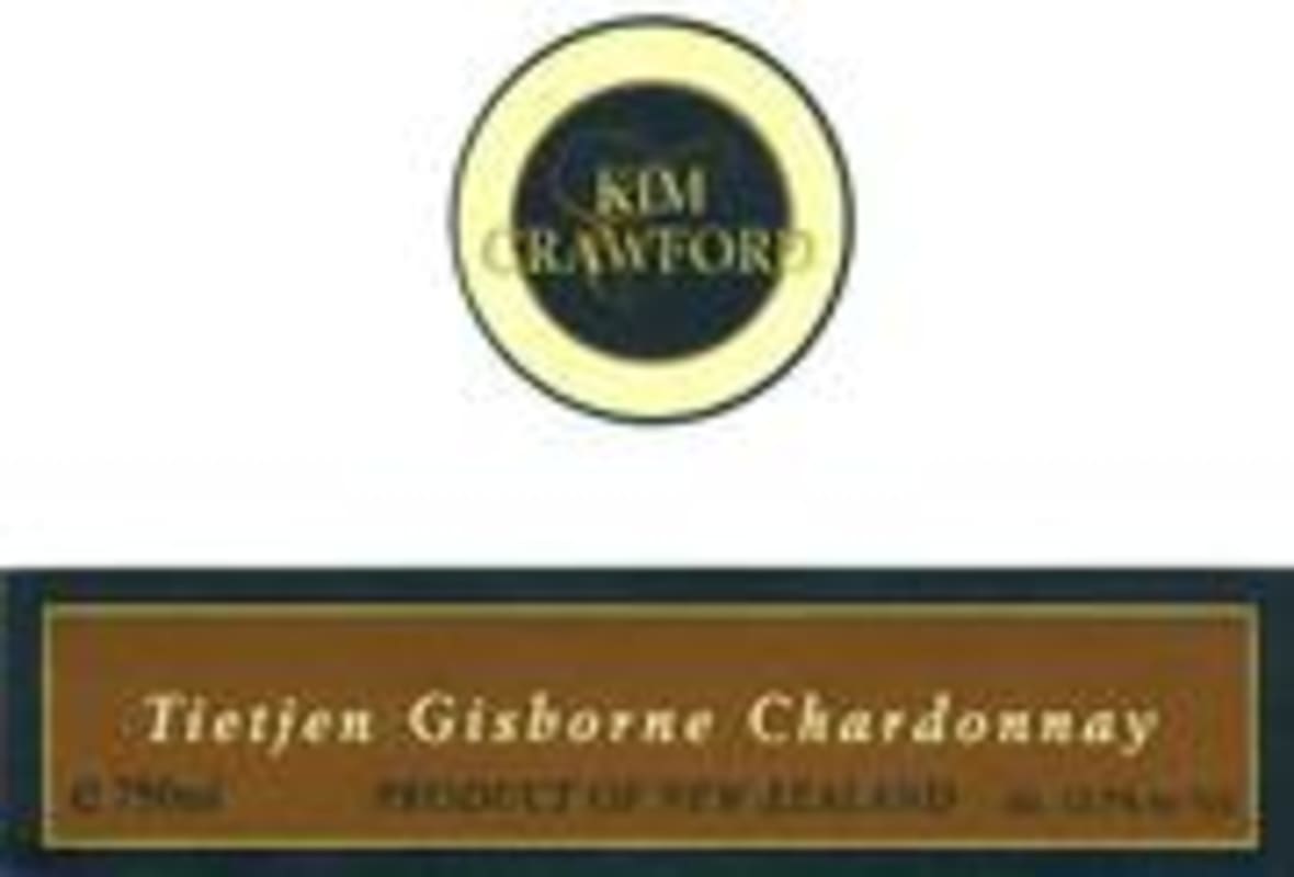 Kim Crawford Tietjen Gisborne Chardonnay 1998 Front Label