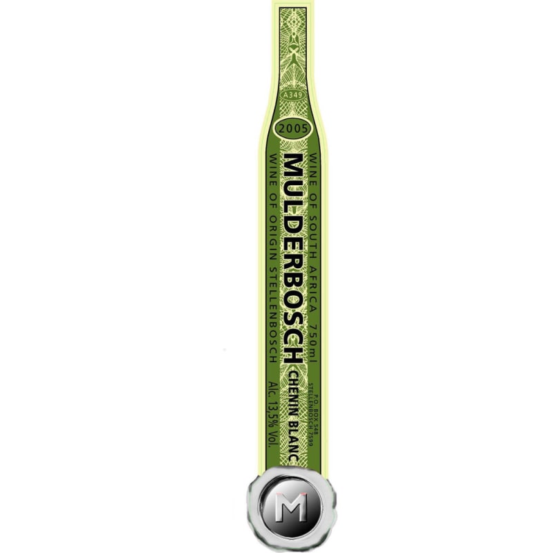 Mulderbosch Chenin Blanc 2005 Front Label