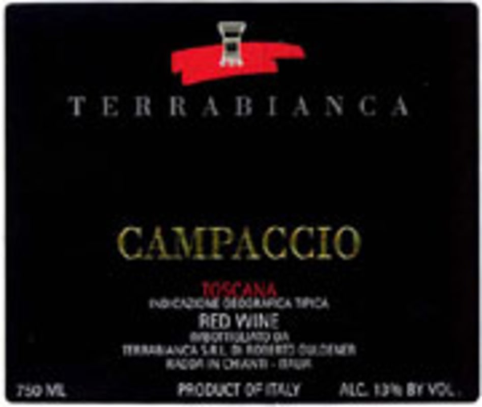 Terrabianca Campaccio 2003 Front Label