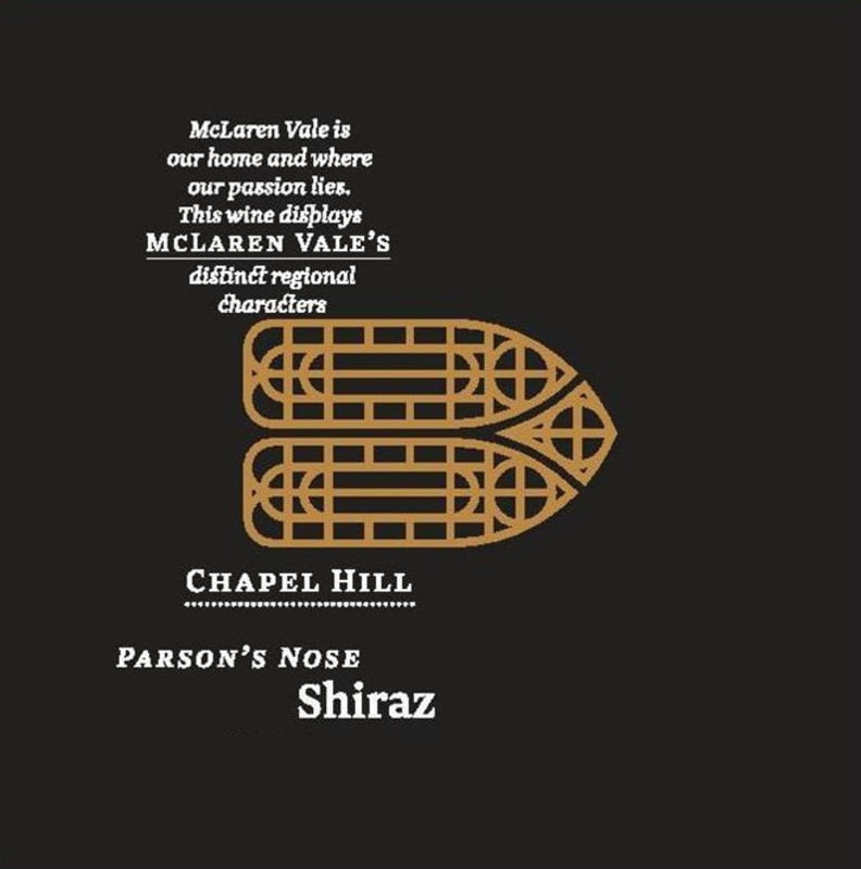 Chapel Hill The Parson's Nose Shiraz 2013 Front Label