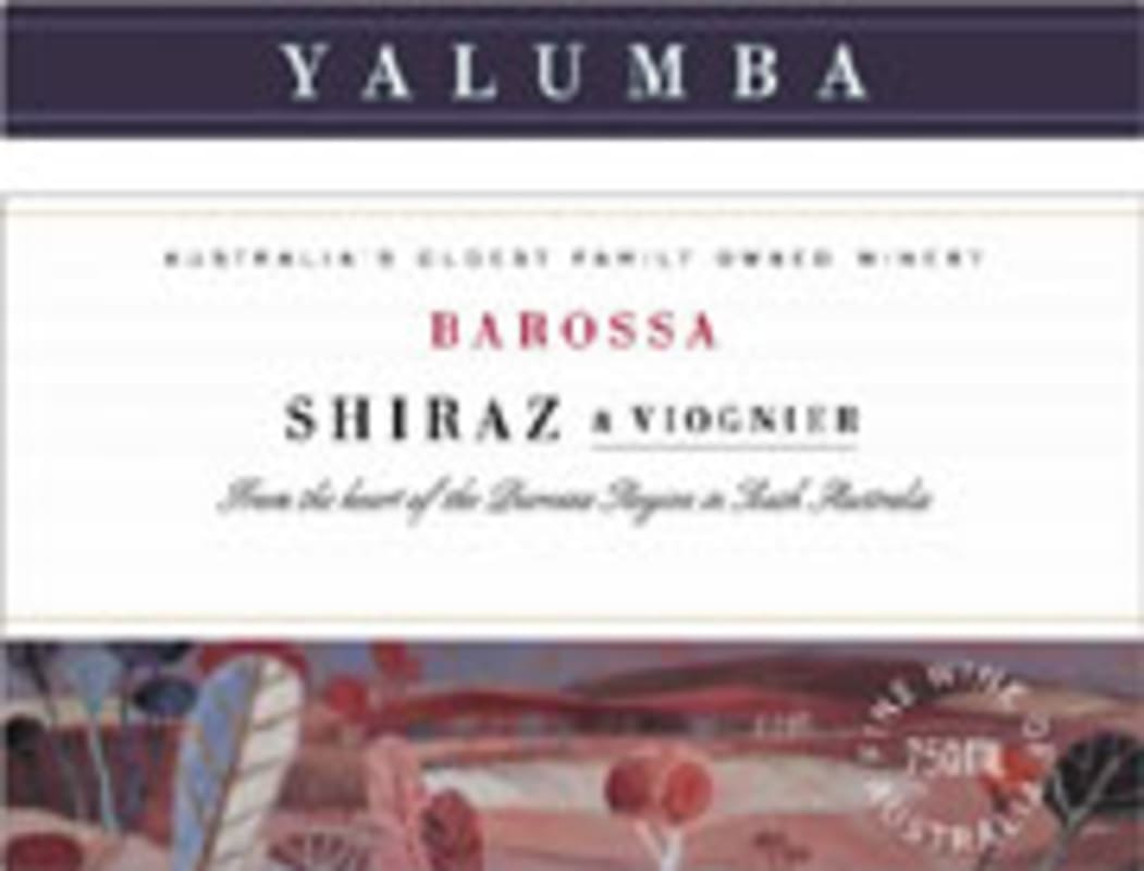 Yalumba Barossa Shiraz and Viognier 2004 Front Label
