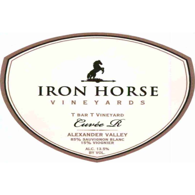 Iron Horse Cuvee R Sauvignon Blanc/Viognier 2005 Front Label