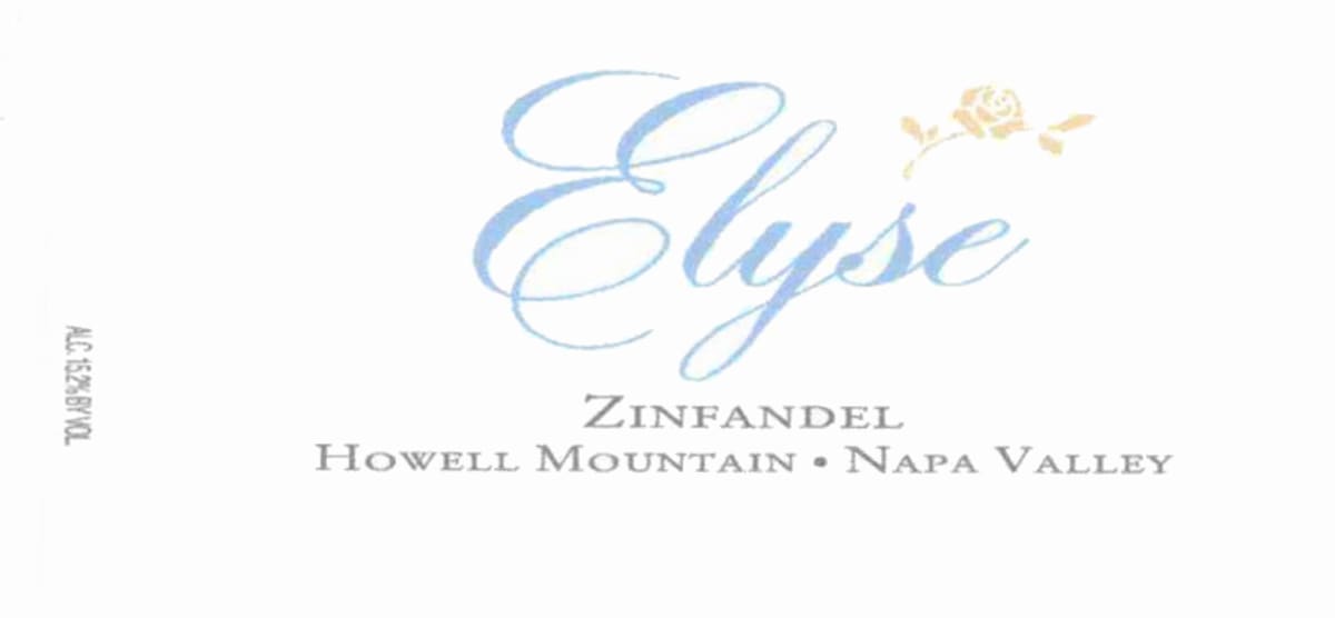 Elyse Zinfandel 2007 Front Label