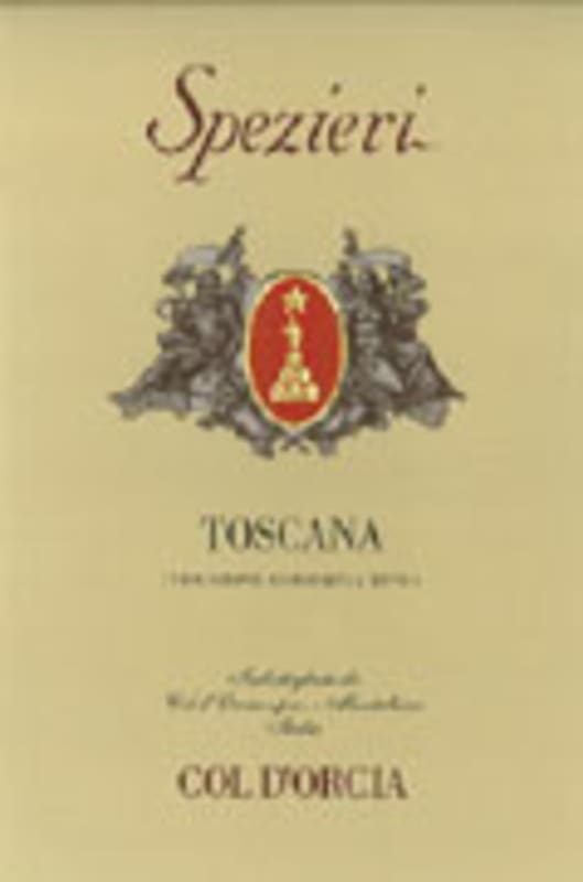 Col d'Orcia Spezieri 2004 Front Label