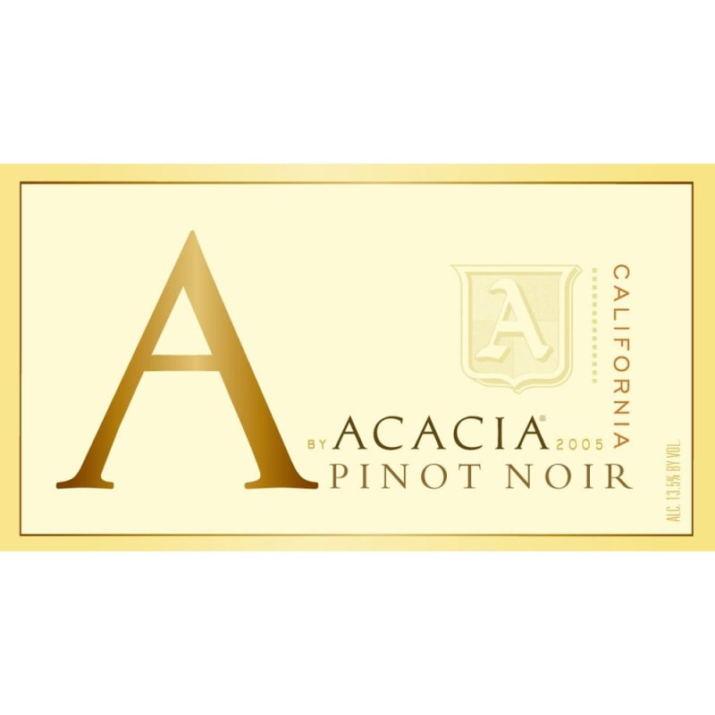 A by Acacia Pinot Noir 2005 Front Label
