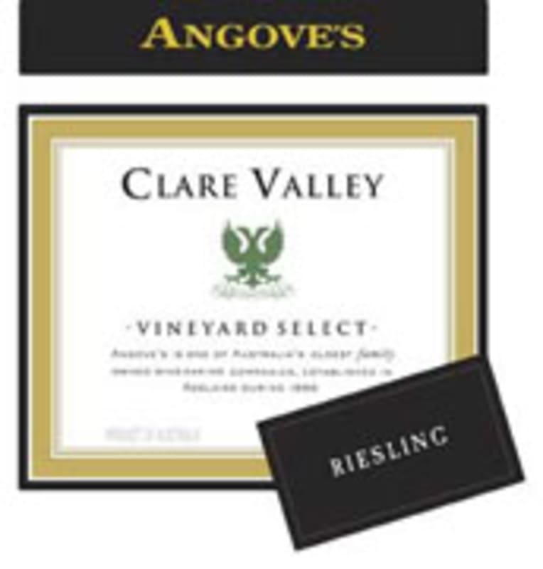 Angove Family Winemakers Vineyard Select Riesling 2005 Front Label