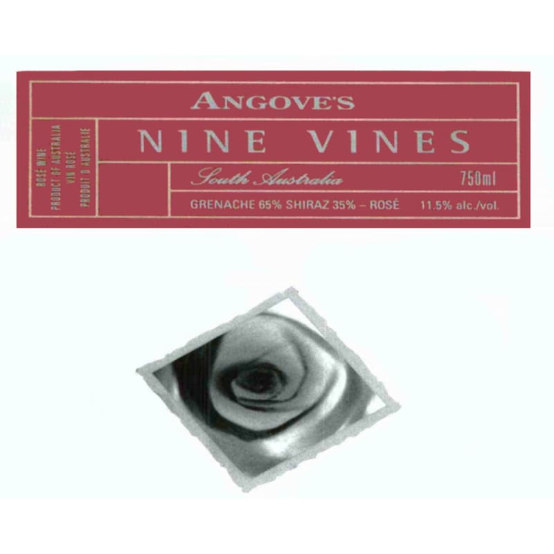 Angove Family Winemakers Nine Vines Rose 2006 Front Label