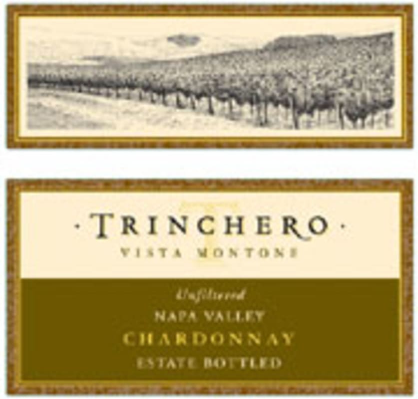 Trinchero Vista Montone Vineyard Chardonnay 2005 Front Label