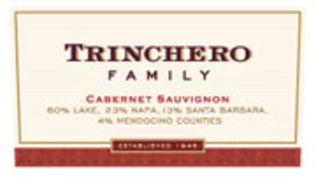 Trinchero Cabernet Sauvignon 2004 Front Label