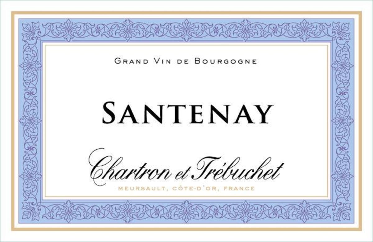 Chartron et Trebuchet Santenay Blanc 2014 Front Label