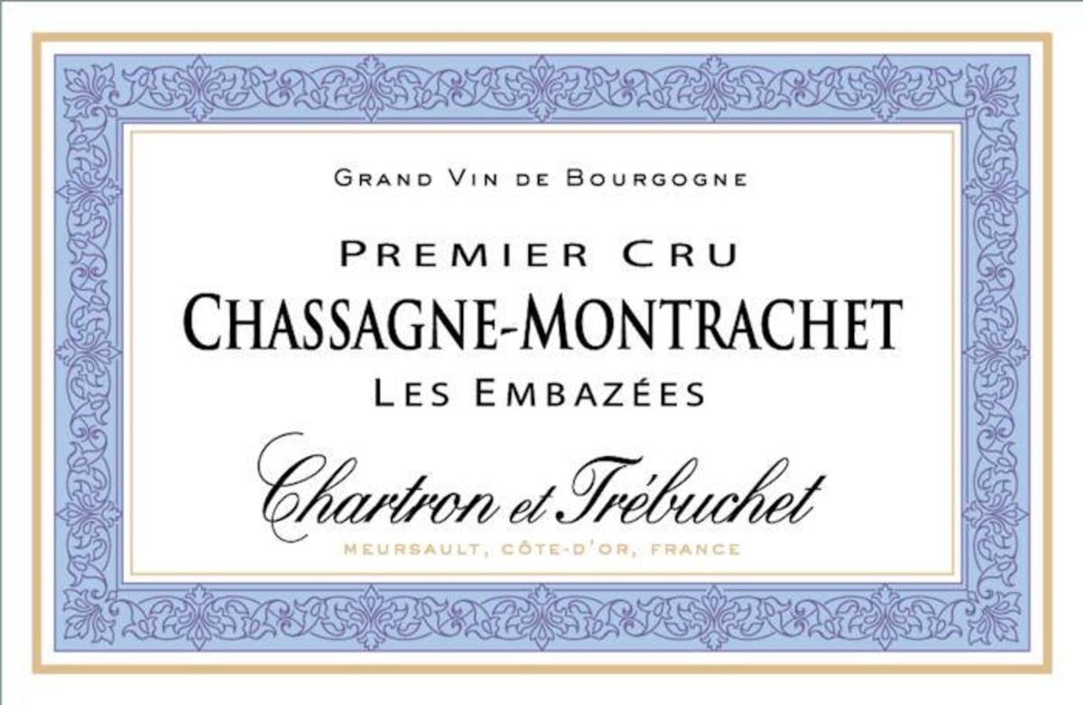 Chartron et Trebuchet Chassagne Montrachet Les Embazees 2013 Front Label