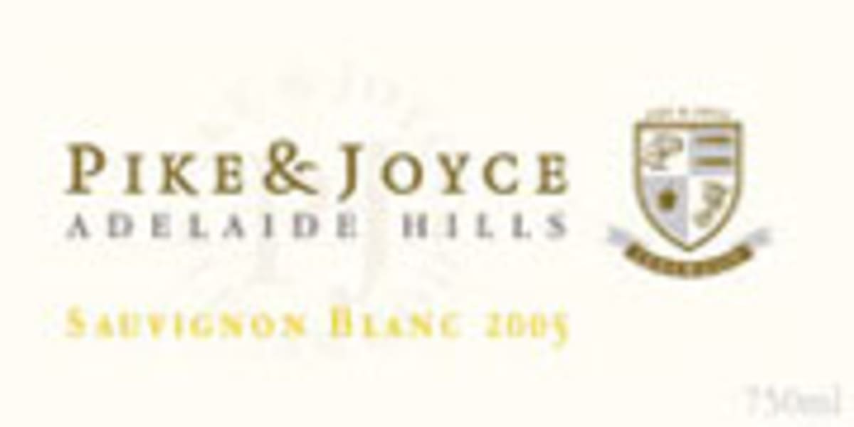 Pike & Joyce Sauvignon Blanc 2005 Front Label