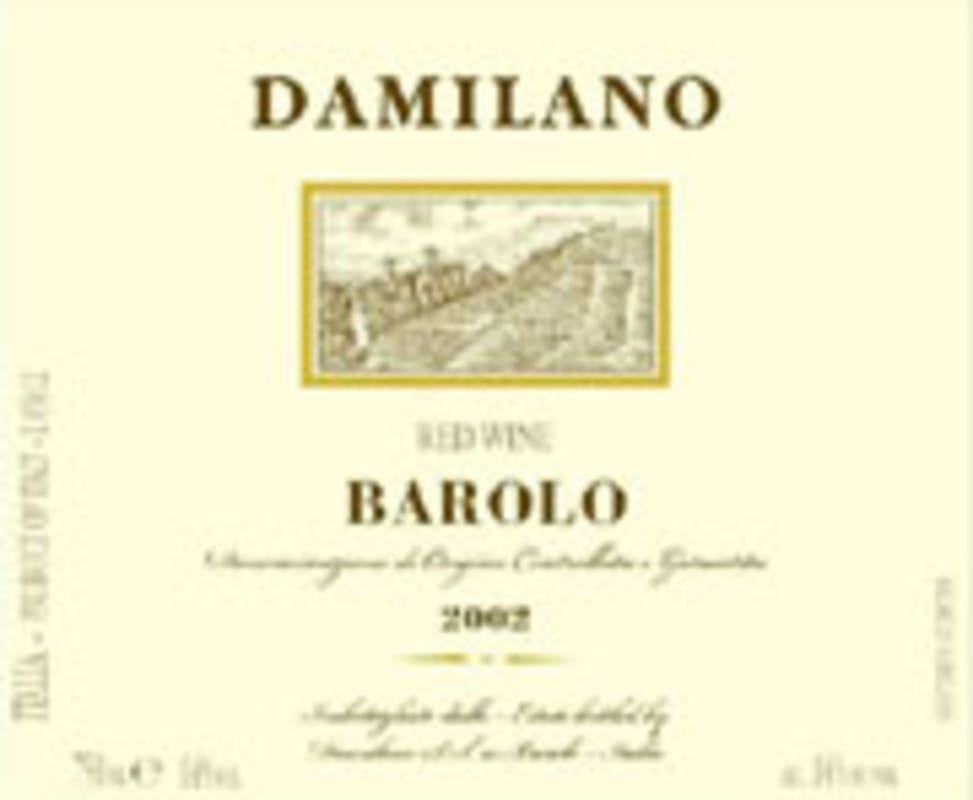 Damilano Barolo Cannubi 2002 Front Label