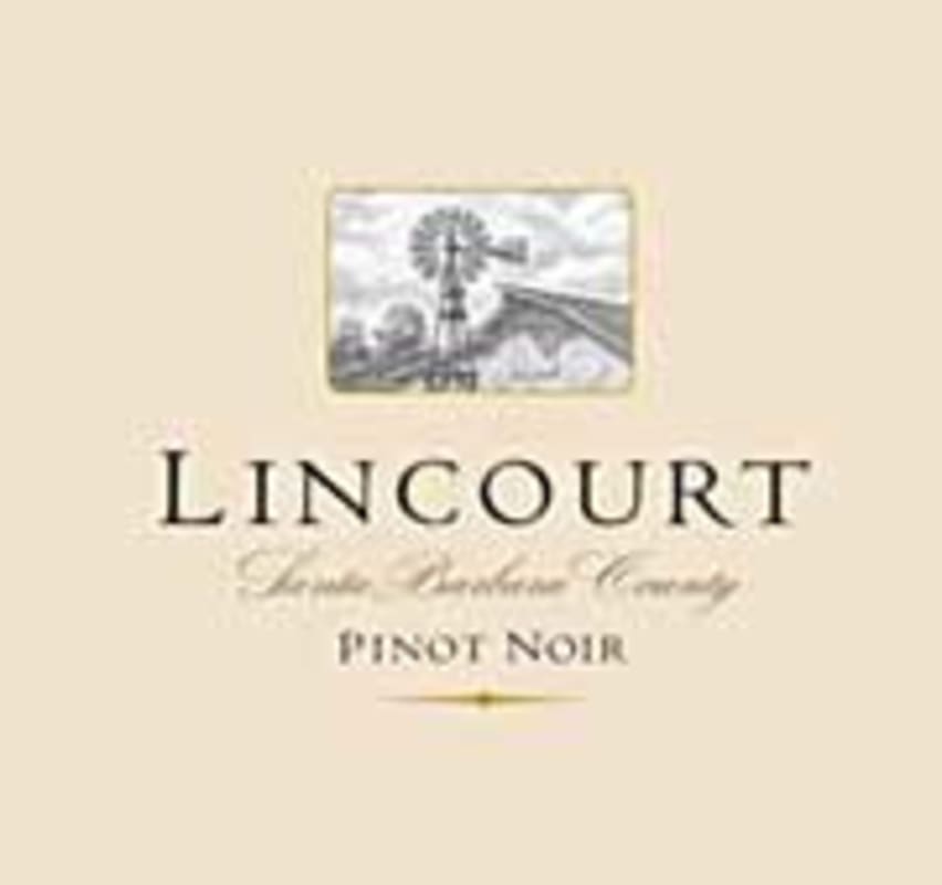 Lincourt Pinot Noir 2005 Front Label