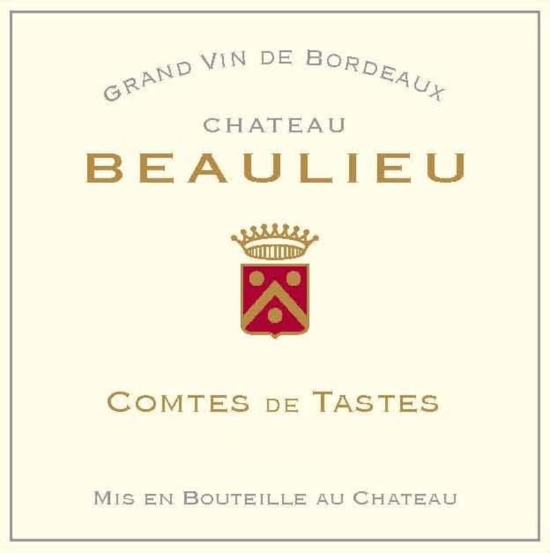 Chateau Beaulieu Comtes de Tastes Blanc 2006 Front Label