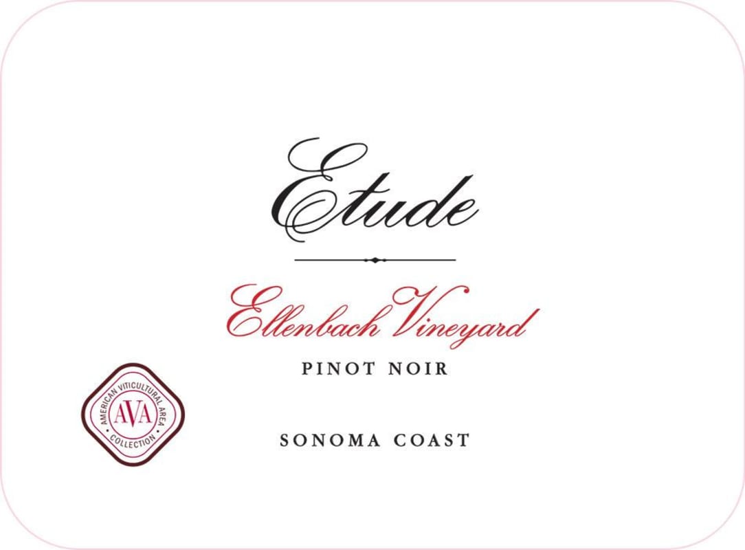 Etude Ellenbach Vineyard Pinot Noir 2013 Front Label