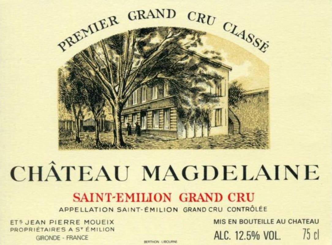 Chateau Magdelaine 2006 Front Label
