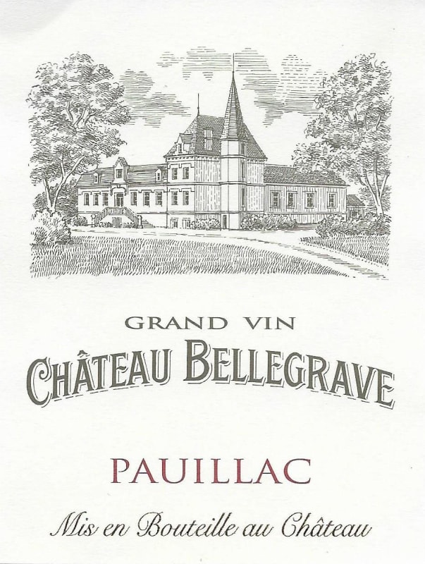 Chateau Bellegrave 2015 Front Label