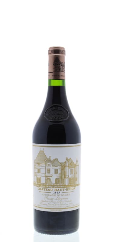 Chateau Haut-Brion 2003 Front Bottle Shot
