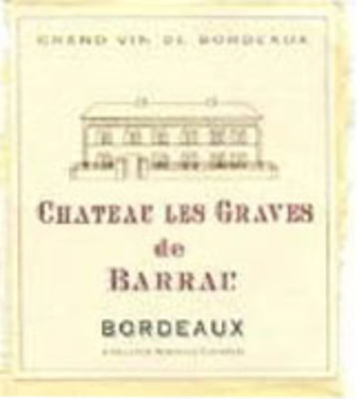 Chateau Les Graves de Barrau 2002 Front Label