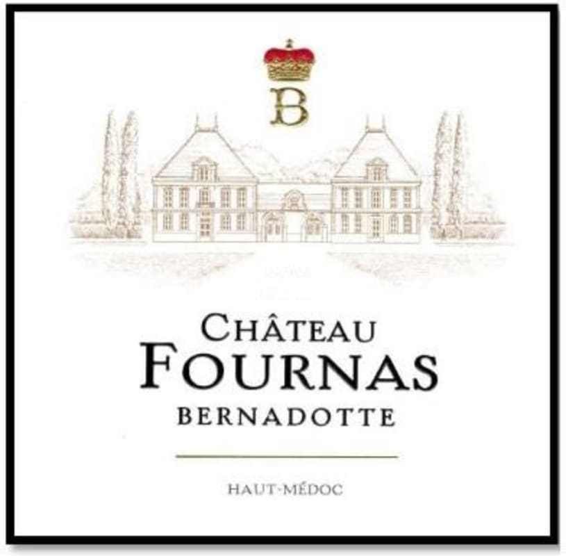 Chateau Fournas Bernadotte 2012 Front Label