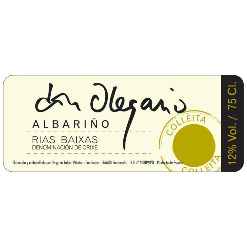 Don Olegario Albarino 2005 Front Label