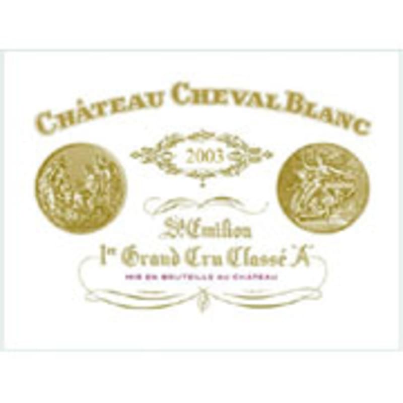 Chateau Cheval Blanc 2003 Front Label