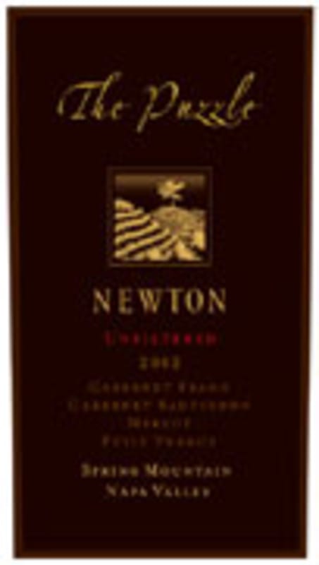Newton The Puzzle 2002 Front Label