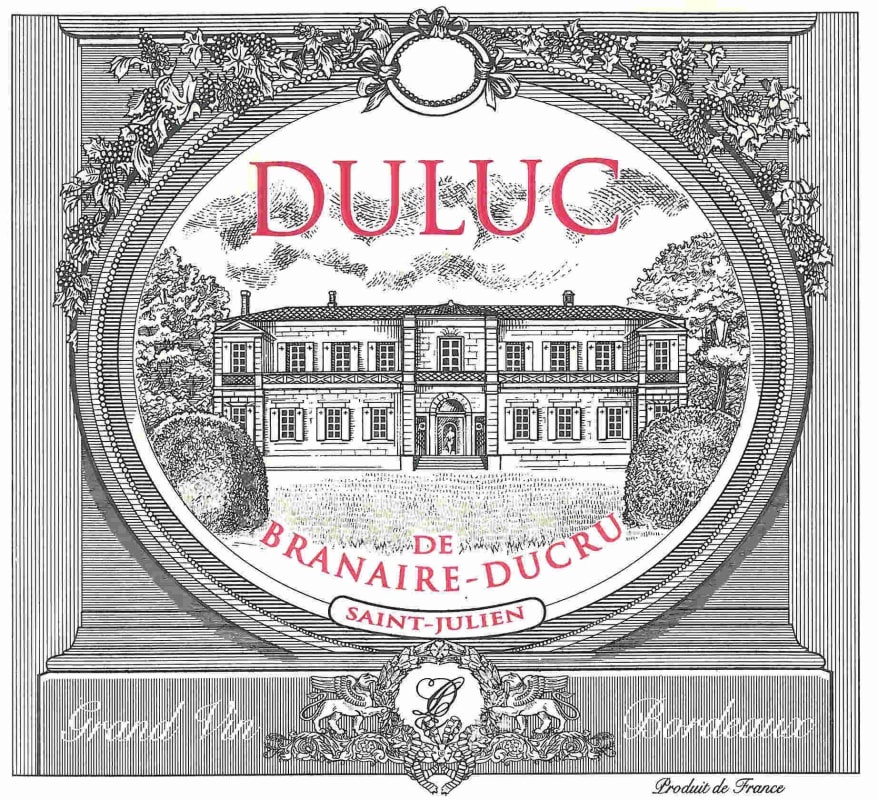 Chateau Branaire-Ducru Ducru 2011 Front Label