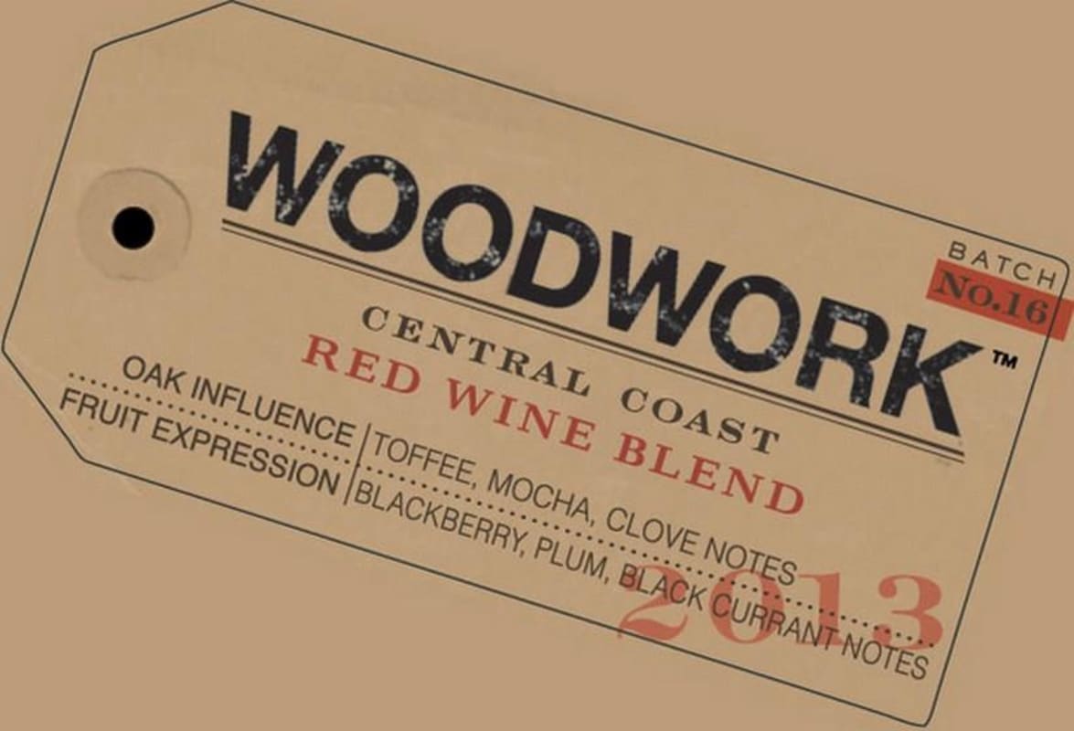 Woodwork Central Coast Red 2013 Front Label
