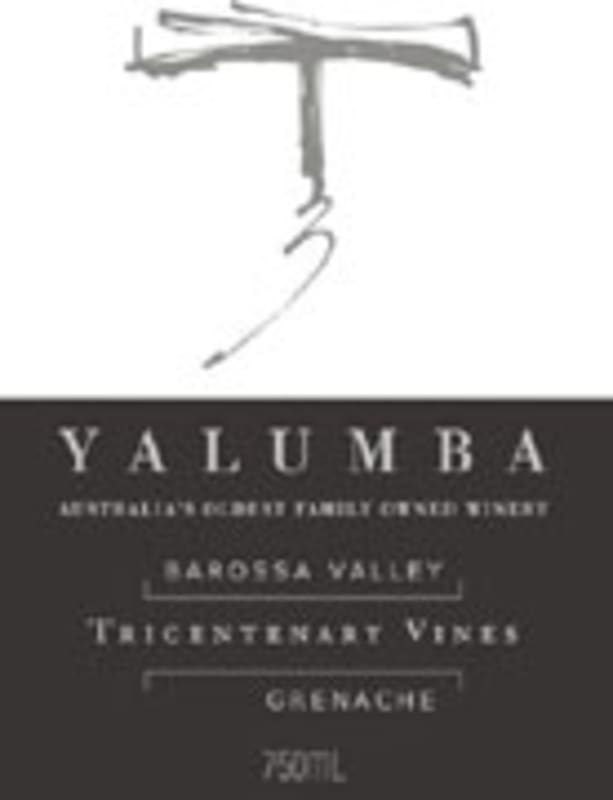 Yalumba Tri-Centenary Vineyard Grenache 2004 Front Label