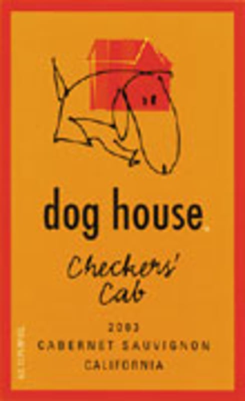 Dog House Checker's Cab 2003 Front Label