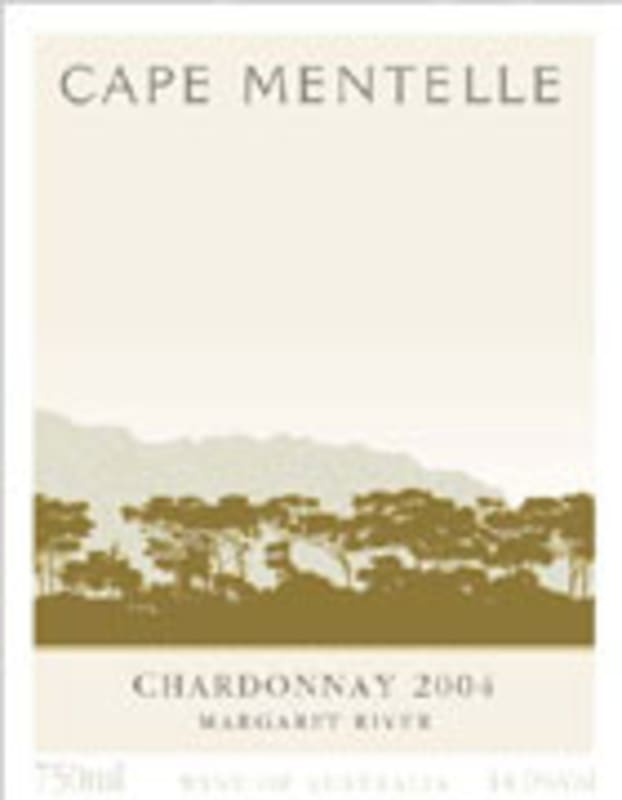 Cape Mentelle Chardonnay 2004 Front Label