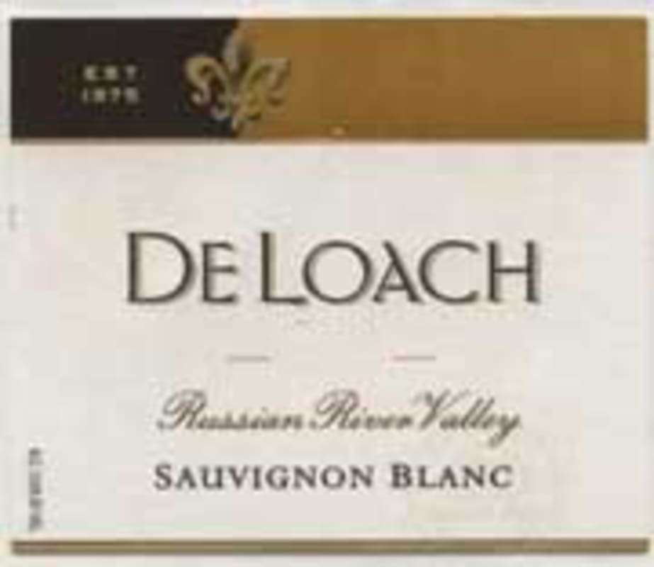 DeLoach Russian River Sauvignon Blanc 2005 Front Label