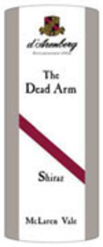 d'Arenberg The Dead Arm Shiraz (375ML half-bottle) 2004 Front Label