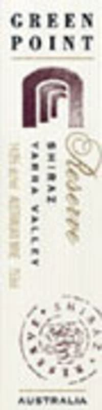 Green Point Reserve Shiraz 2004 Front Label