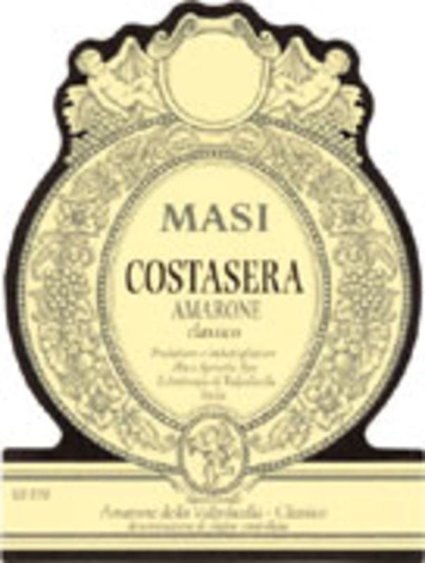 Masi Costasera Amarone Classico 2001 Front Label