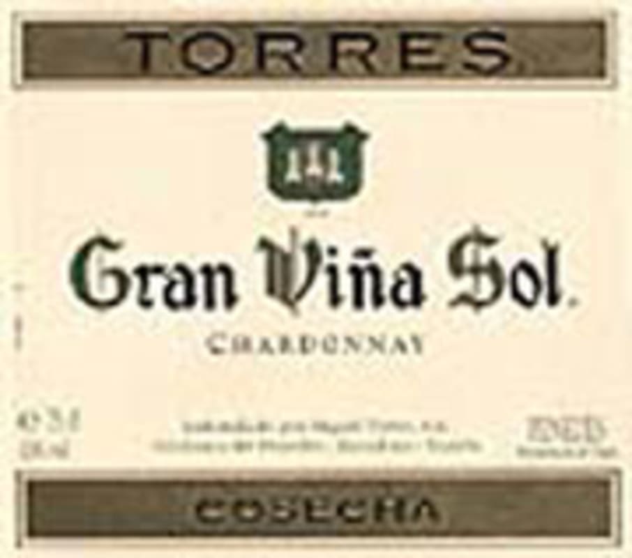 Vina Sol Gran Vina Sol Chardonnay 2004 Front Label