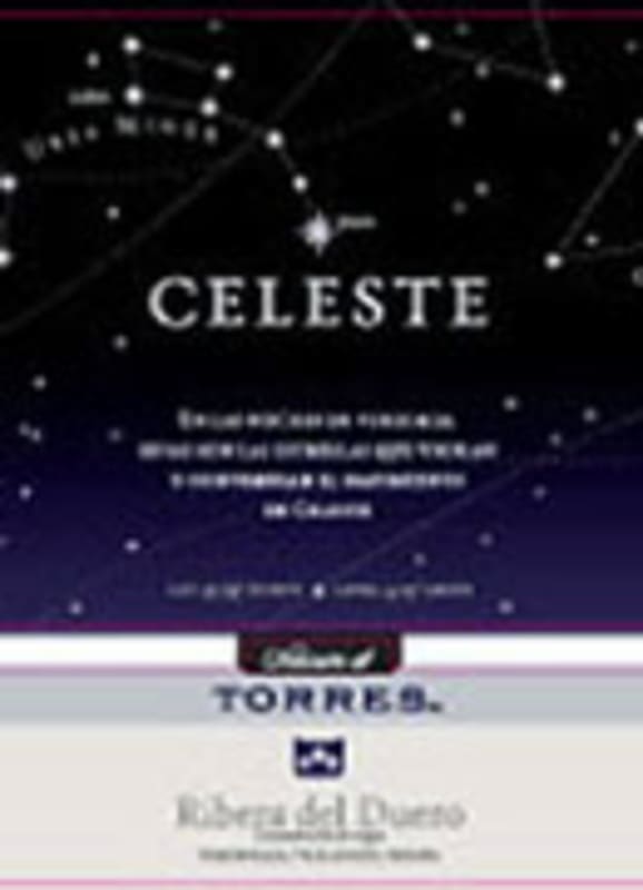 Familia Torres Celeste Crianza 2003 Front Label