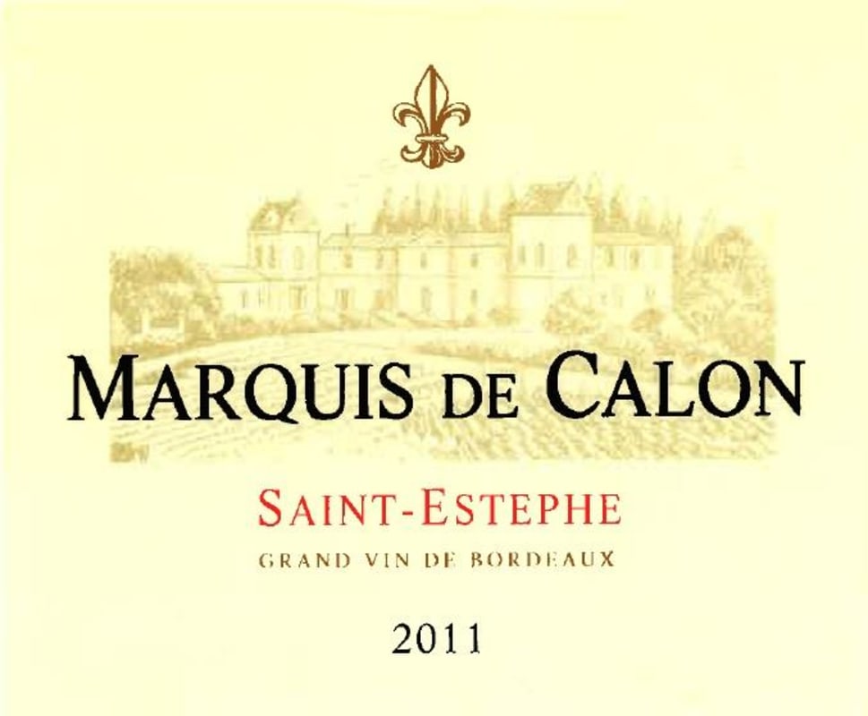 Chateau Calon-Segur Le Marquis de Calon-Segur 2011 Front Label