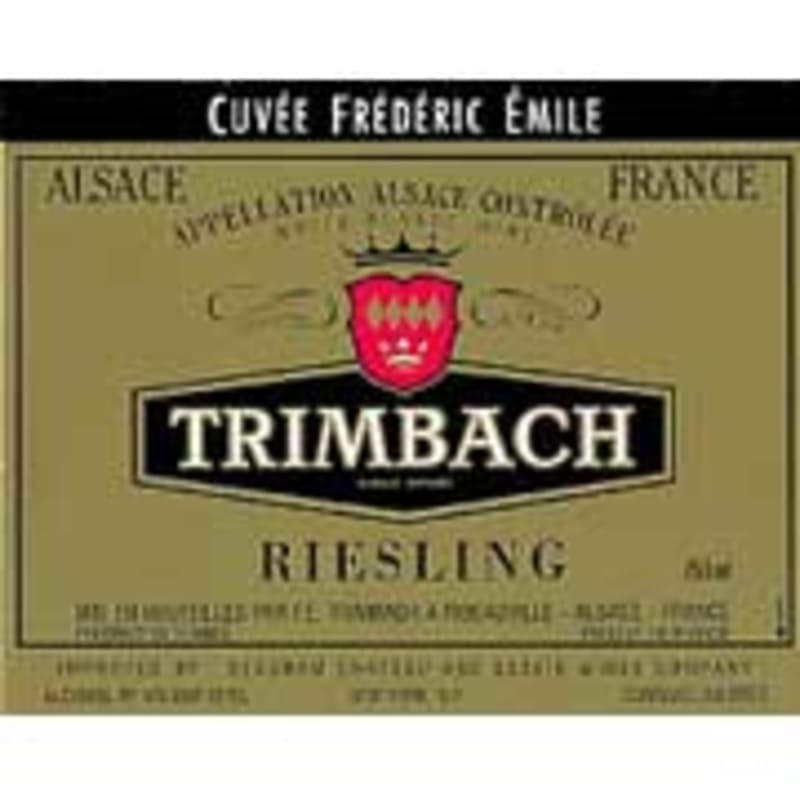 Maison Trimbach Cuvee Frederic Emile Riesling 2004 Front Label