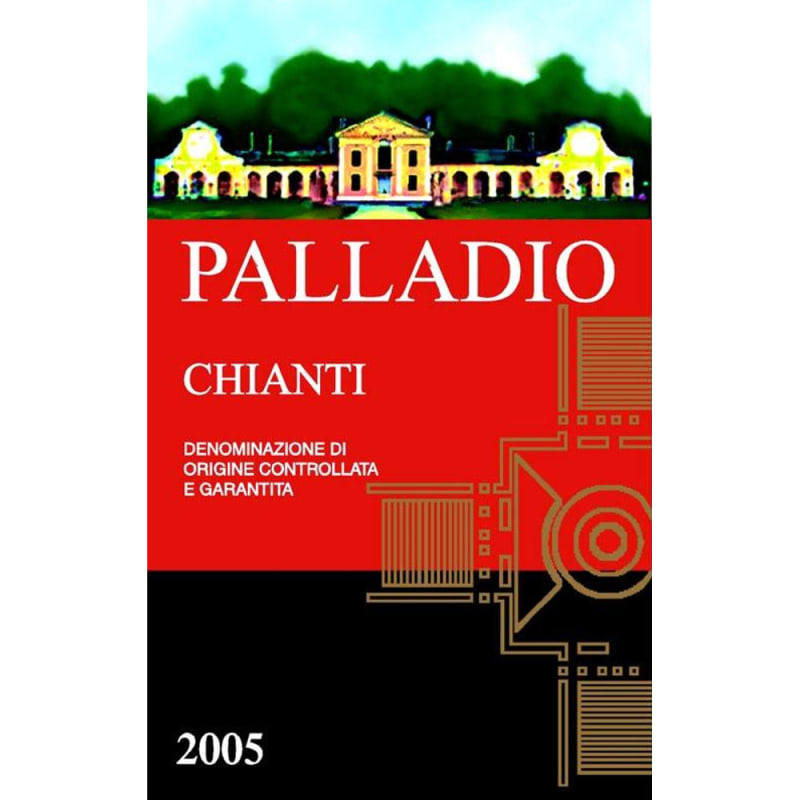 Palladio Chianti 2005 Front Label