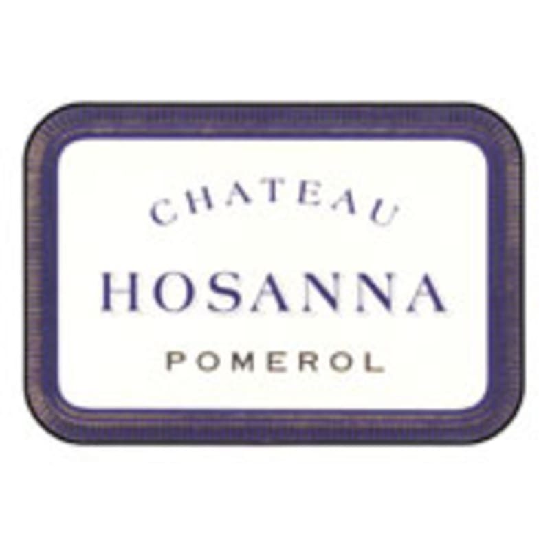 Chateau Hosanna 2003 Front Label