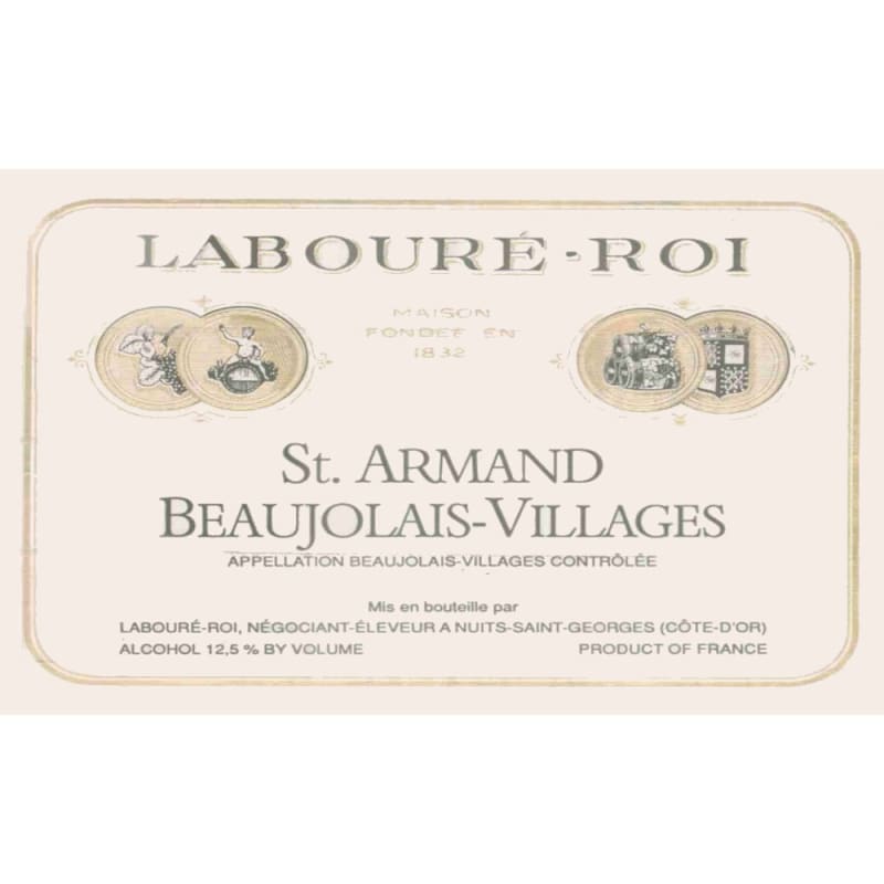 Laboure Roi Beaujolais Villages St. Armand 2005 Front Label