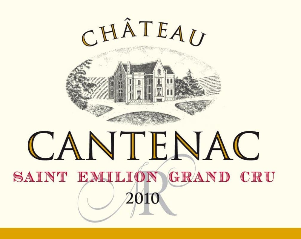 Chateau Cantenac Climat du Chateau Cantenac 2010 Front Label