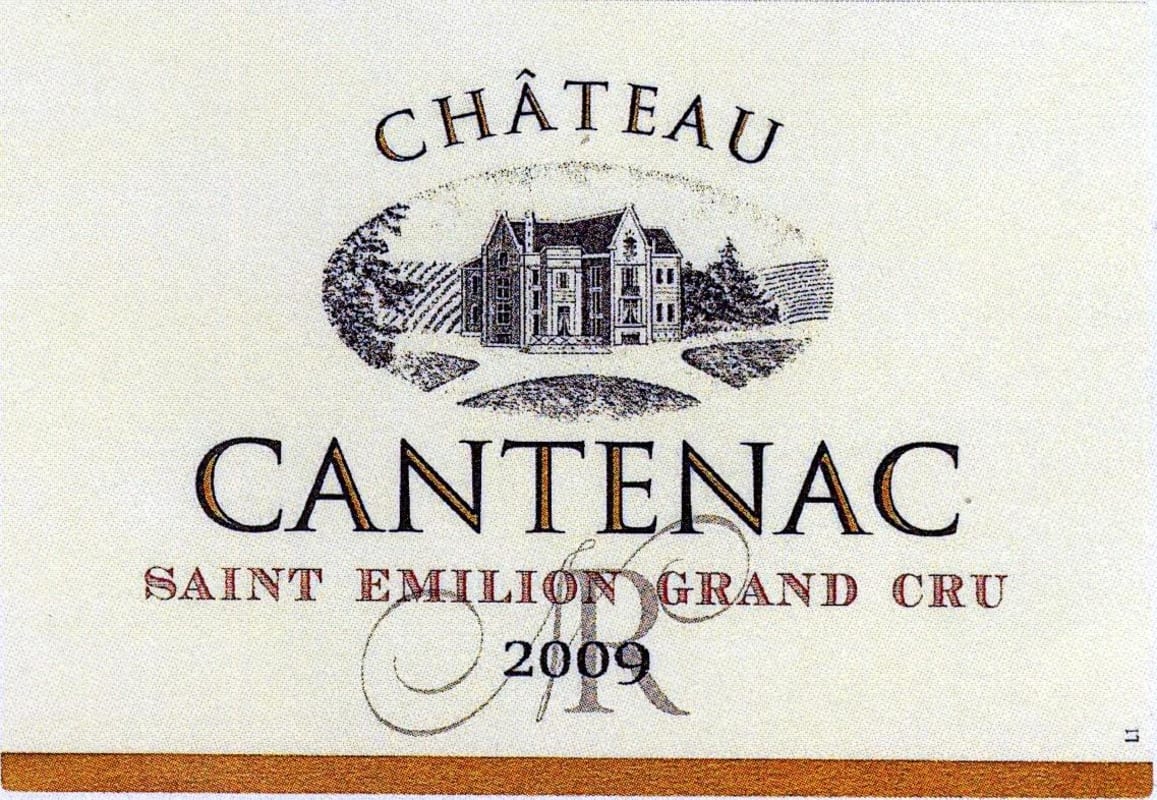 Chateau Cantenac Climat du Chateau Cantenac 2009 Front Label