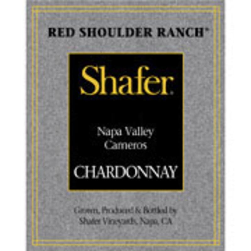 Shafer Red Shoulder Ranch Chardonnay 2004 Front Label